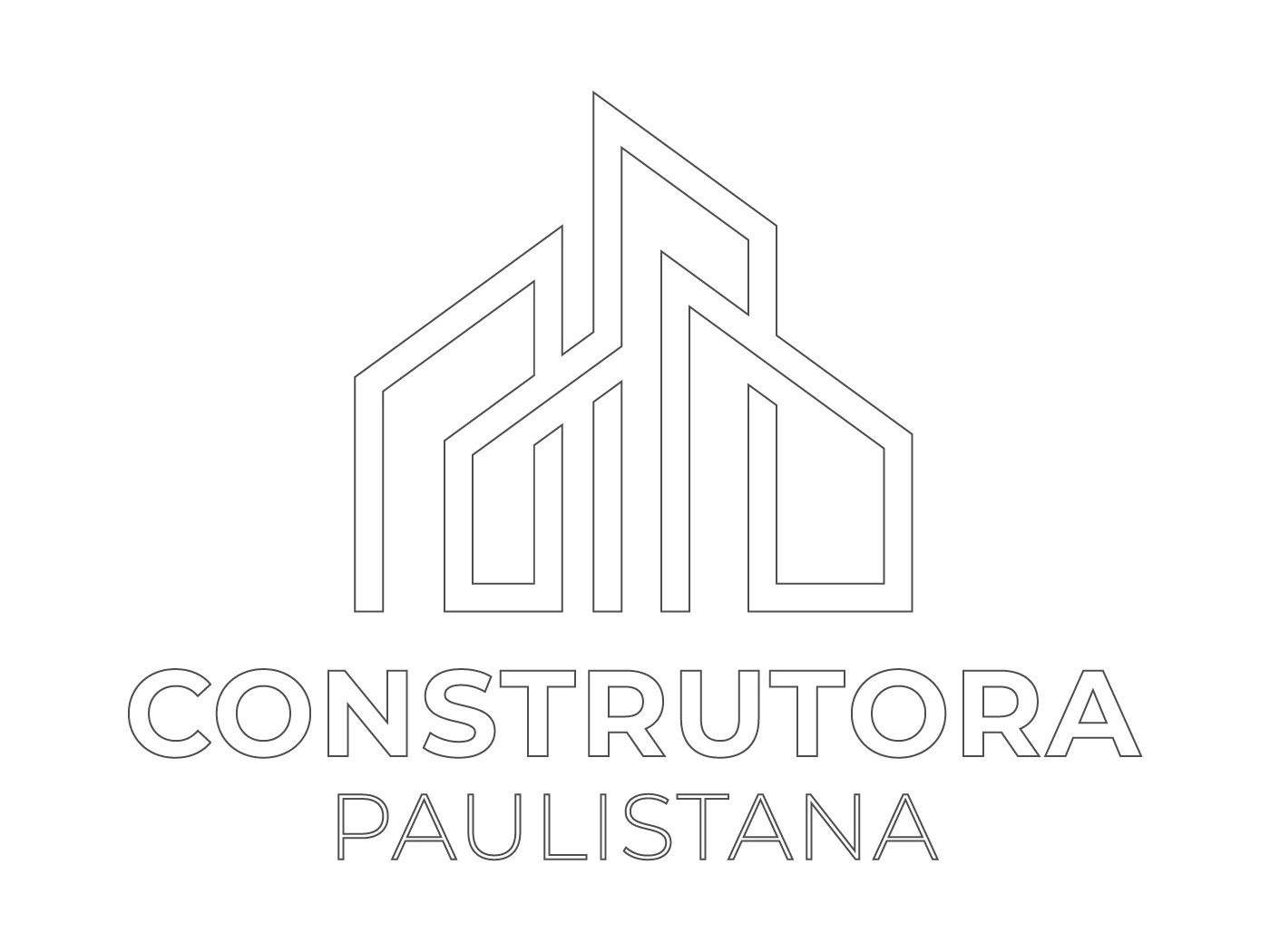Construtora — Logotipo vetorizado